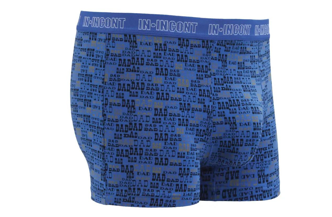 Мужские трусы стрейчевые IN.INCONT 3XL р. 50-52 Синий (9112)
