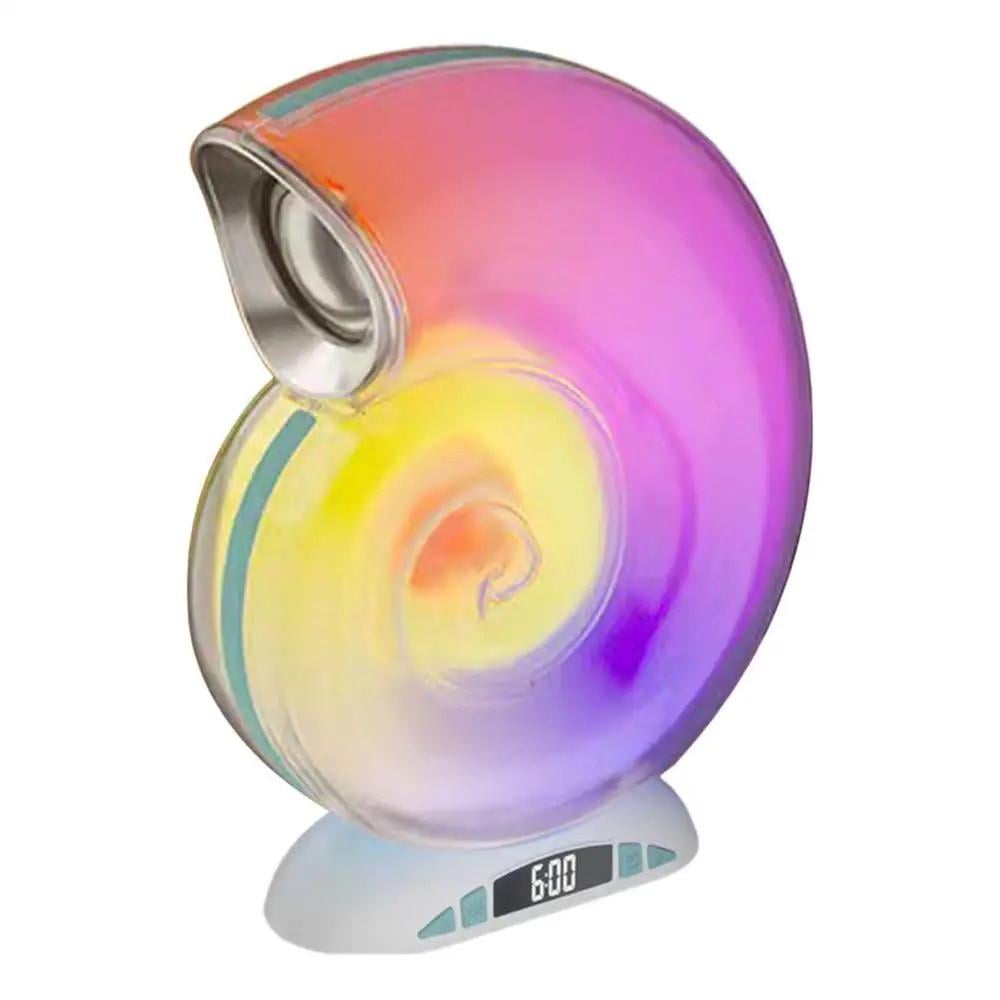 Настільна лампа RIAS L-39 mini RGB з Bluetooth колонкою та годинником White (3_05377) - фото 2