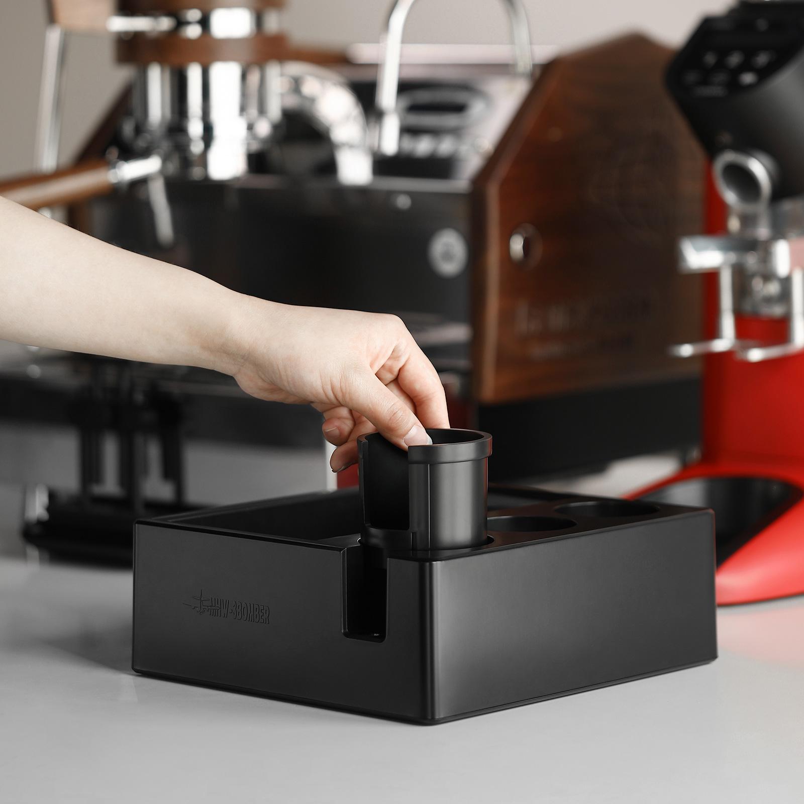 Универсальная станция MHW-3BOMBER для темперирования кофе с нокбоксом пластиковая 58 мм Black (CH5495) - фото 3 Универсальная станция MHW-3BOMBER для темперирования кофе с нокбоксом пластиковая 58 мм Black (CH5495) - фото 3