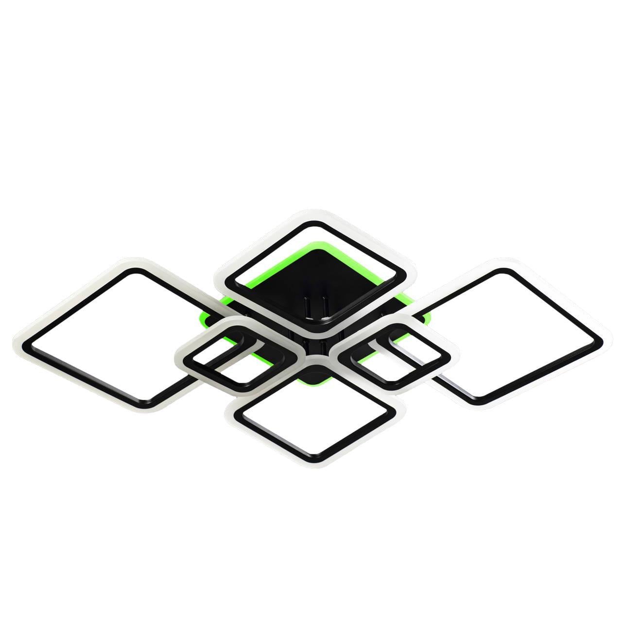 Люстра LED Свет SY-5331/2+2+2 BK+RGB 176W Люстра LED Свет SY-5331/2+2+2 BK+RGB 176W
