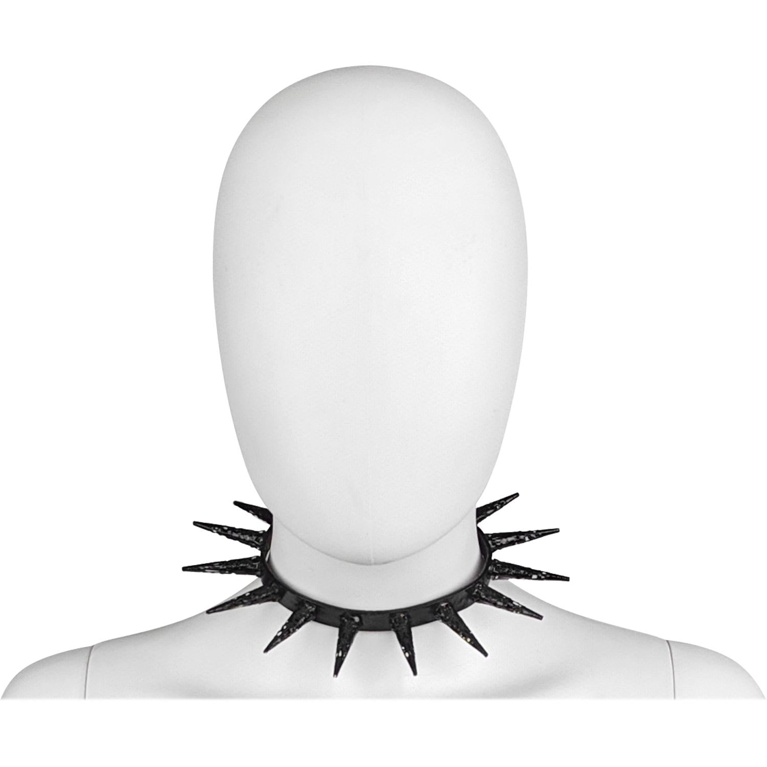 Чокер Seta Decor Gothic Punk с шипами (24-546BLK) Чокер Seta Decor Gothic Punk с шипами (24-546BLK)