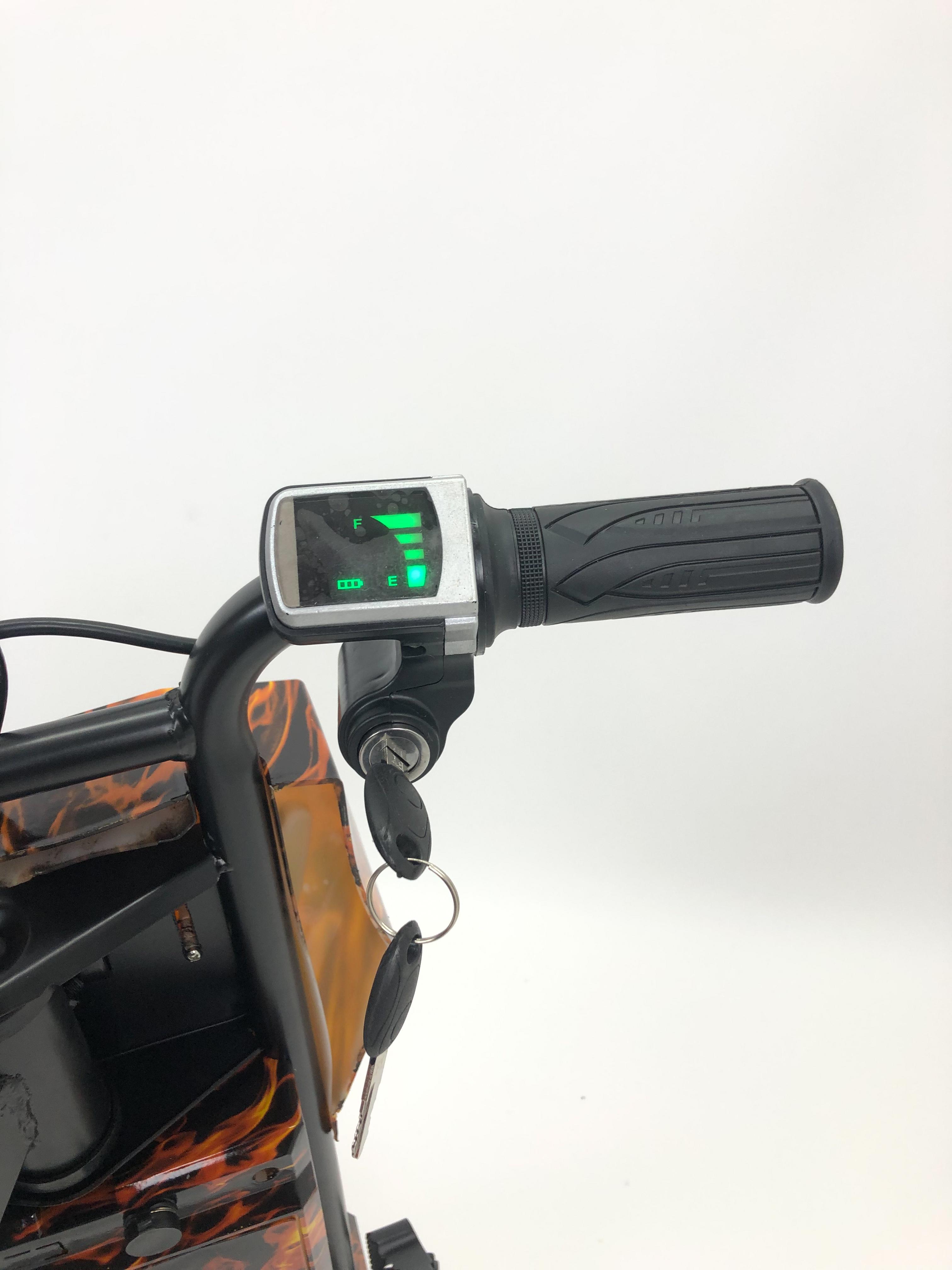 Дріфт-карт Windtech Crazy Bug 500W Помаранчеве полум'я - фото 10