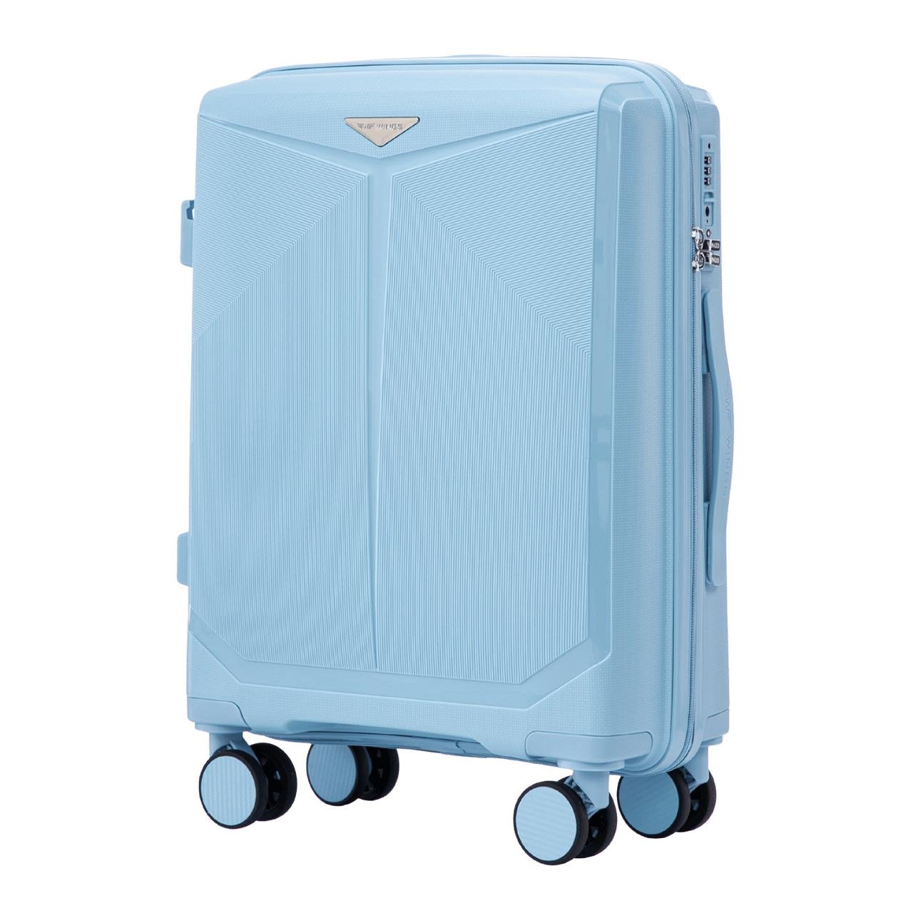 Чемодан Wings COCKATIEL большой Голубой (CKT01-L-LightBlue)