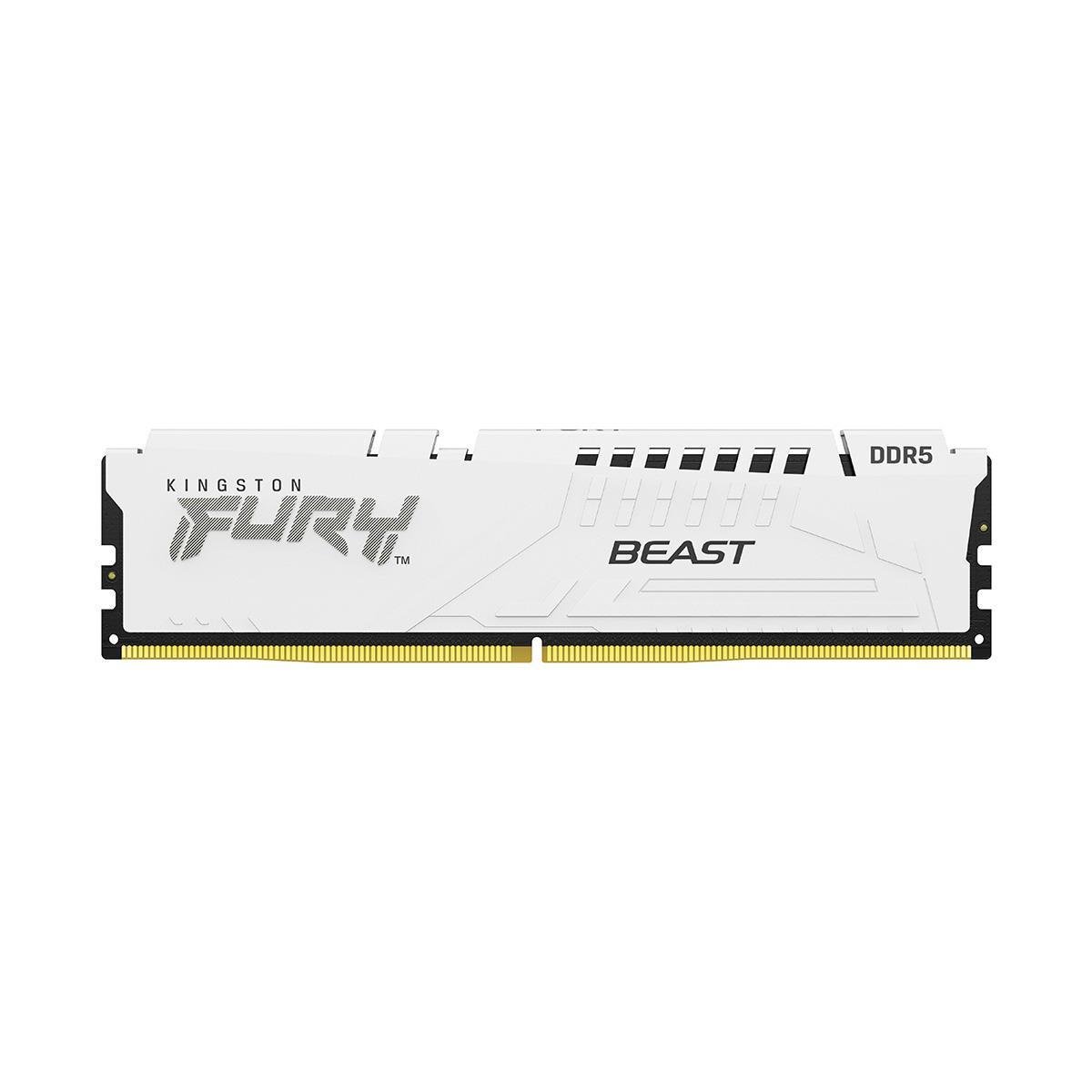 Пам'ять для настільних комп'ютерів Kingston Fury 2x16GB DDR5 6000 MHz Beast Expo White (KF560C36BWEK2-32)