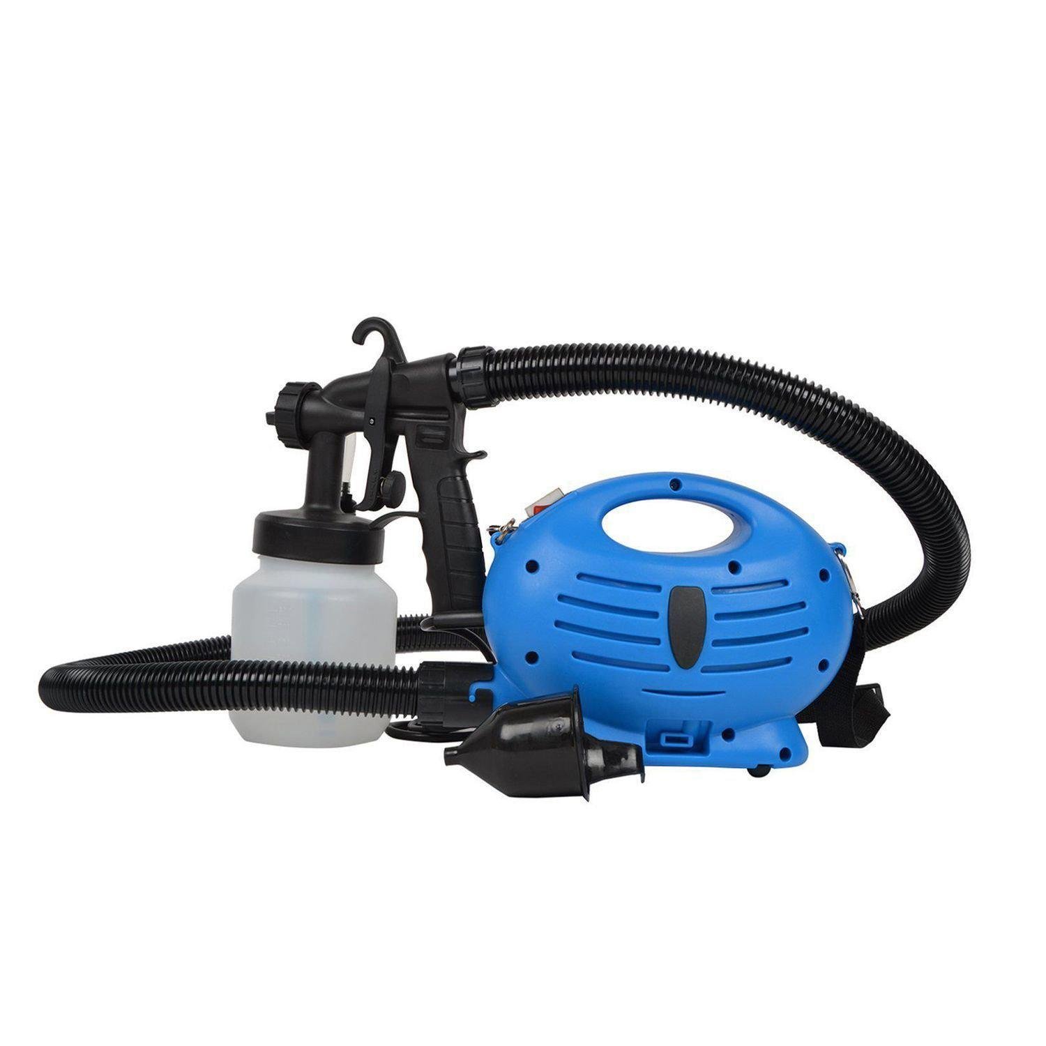 Фарборозпилювач професійний електричний пневматичний Paint Zoom 800 мл 650 Вт Синій - фото 4 Фарборозпилювач професійний електричний пневматичний Paint Zoom 800 мл 650 Вт Синій - фото 4