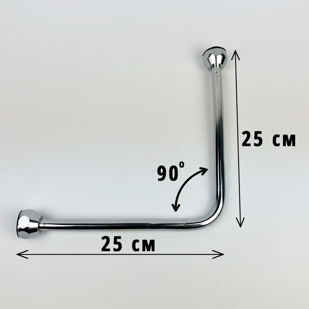 Підводка гнучка бумеранг Flexy Chrome кут 90° 1/2 ВВ 10 мм 50 см (31389) - фото 2