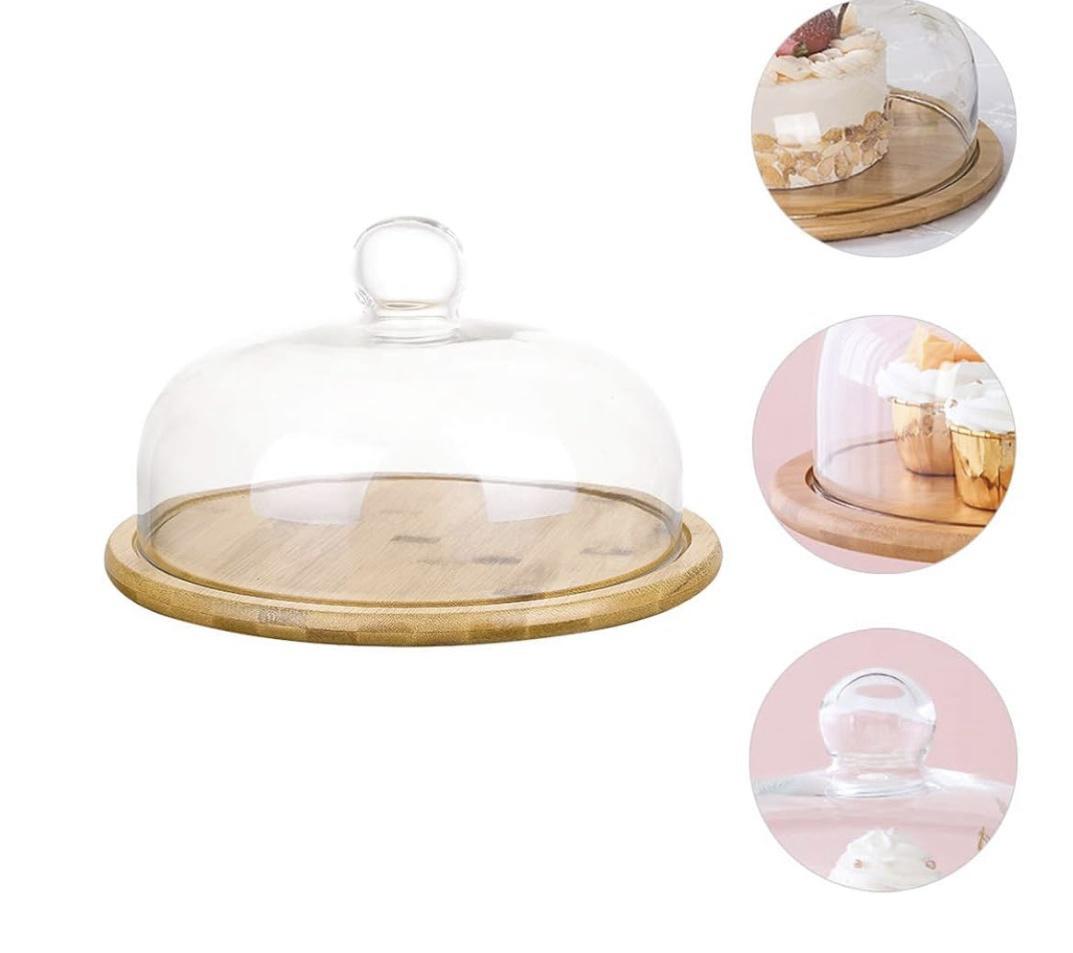 Блюдо для торта Смак життя бамбукове 32 см (70202) - фото 5