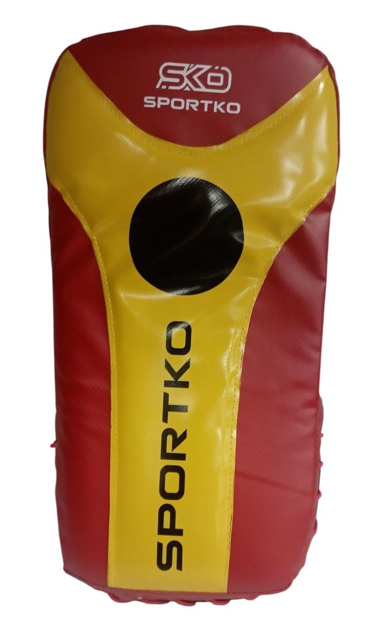Пад для тайского бокса SPORTKO ПТП-1 ПВХ Красный (6936116105839)