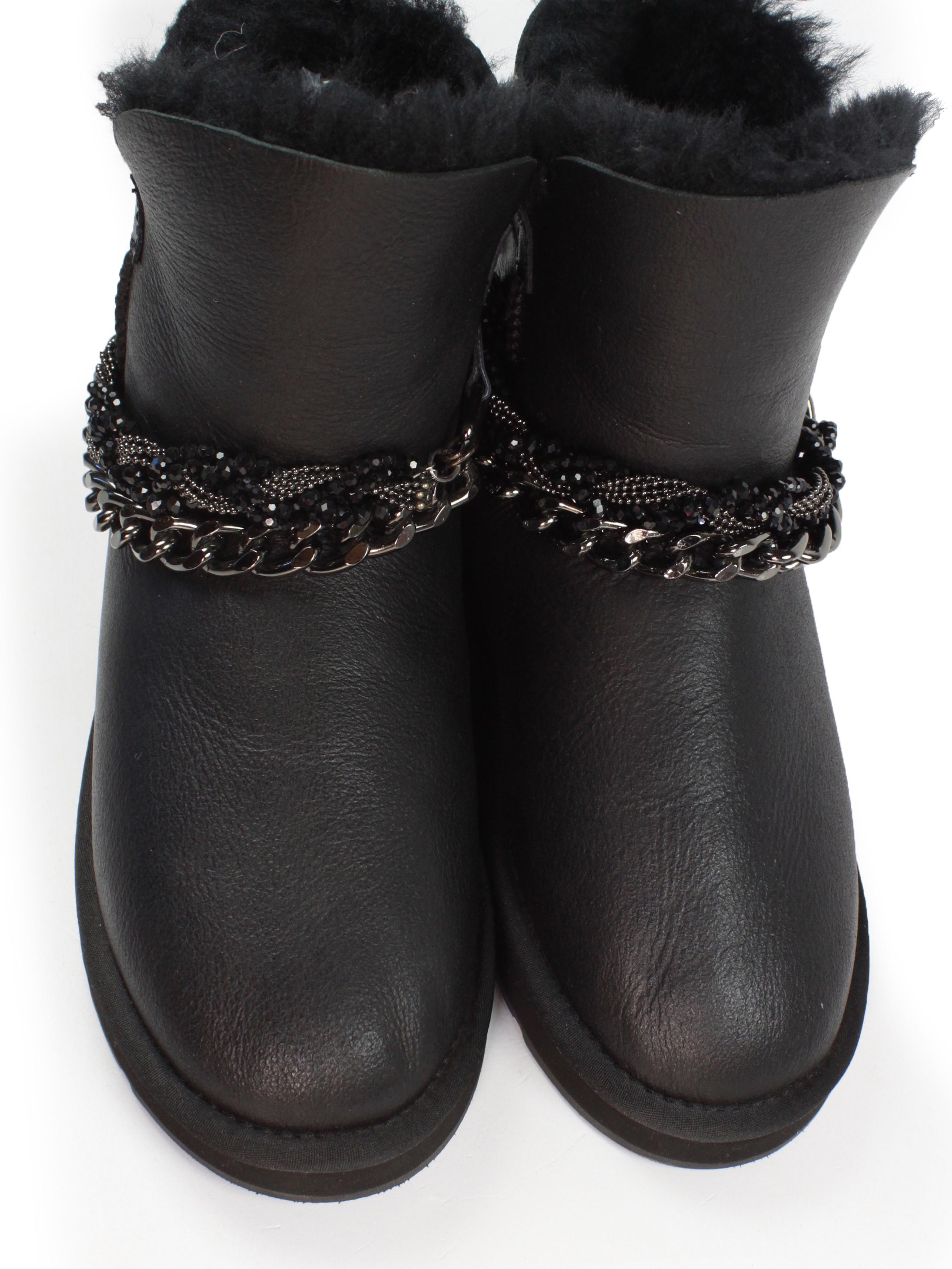 Угги женские It-girl 19038 р. 37 Black (19038_37) - фото 5 Угги женские It-girl 19038 р. 37 Black (19038_37) - фото 5