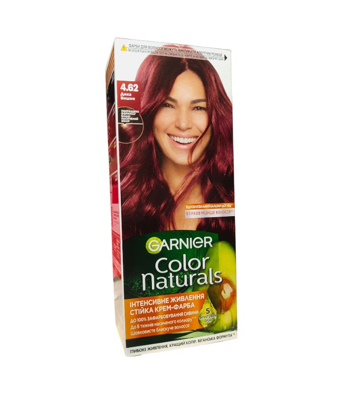 Краска для волос Garnier Color Naturals 4.62 Дикая вишня