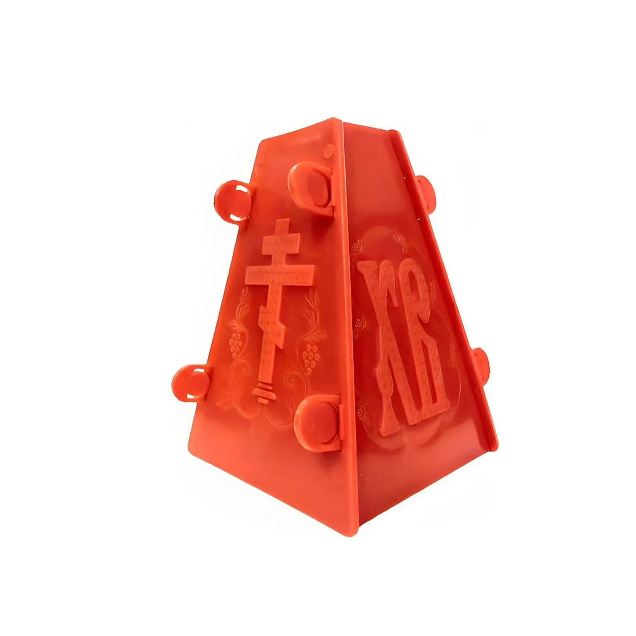 Форма большая пластиковая для творожной пасхи