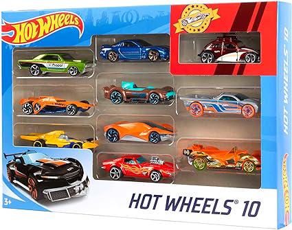 Набір 10 базових машинок Hot Wheels 10-Pack cars Styles May Vary