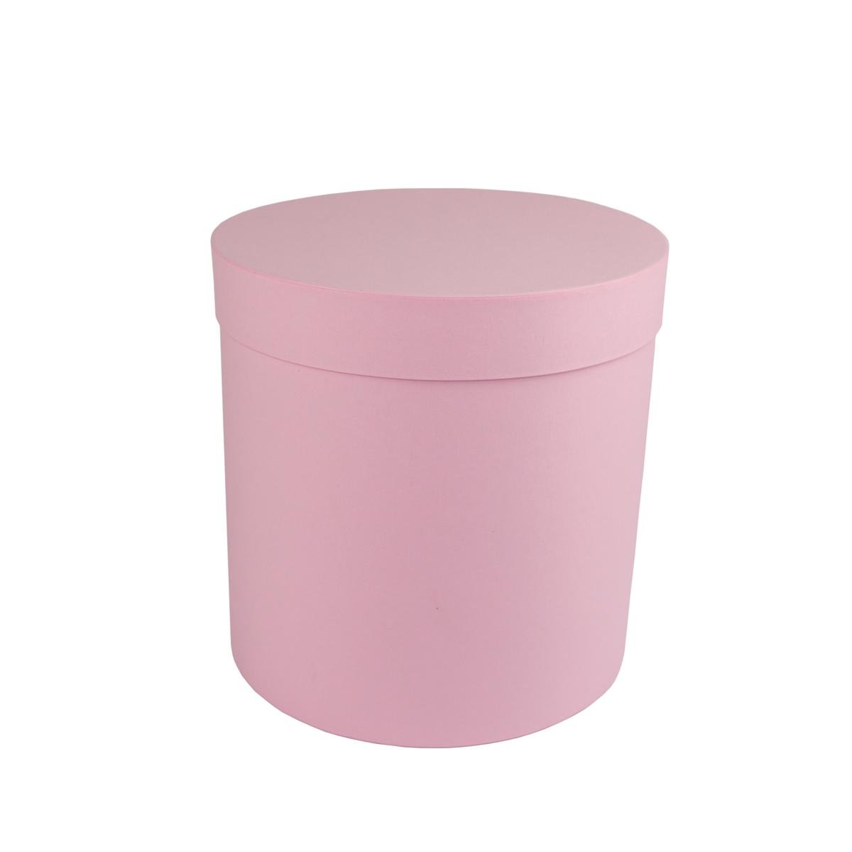 Коробка Perfectbox цилиндрическая матовая 21х20х20 см Светло-розовый (212018)