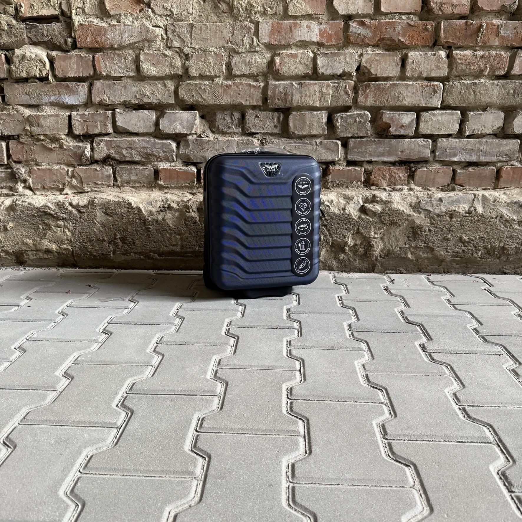 Міні-валіза Wings PEA01 дорожня XXS Синій (26630744) - фото 2 Міні-валіза Wings PEA01 дорожня XXS Синій (26630744) - фото 2