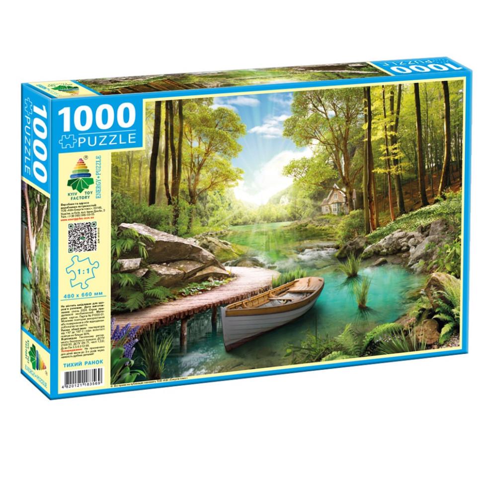 Пазл класичний Energy Plus Тихий ранок 83569 1000 ел. Пазл класичний Energy Plus Тихий ранок 83569 1000 ел.