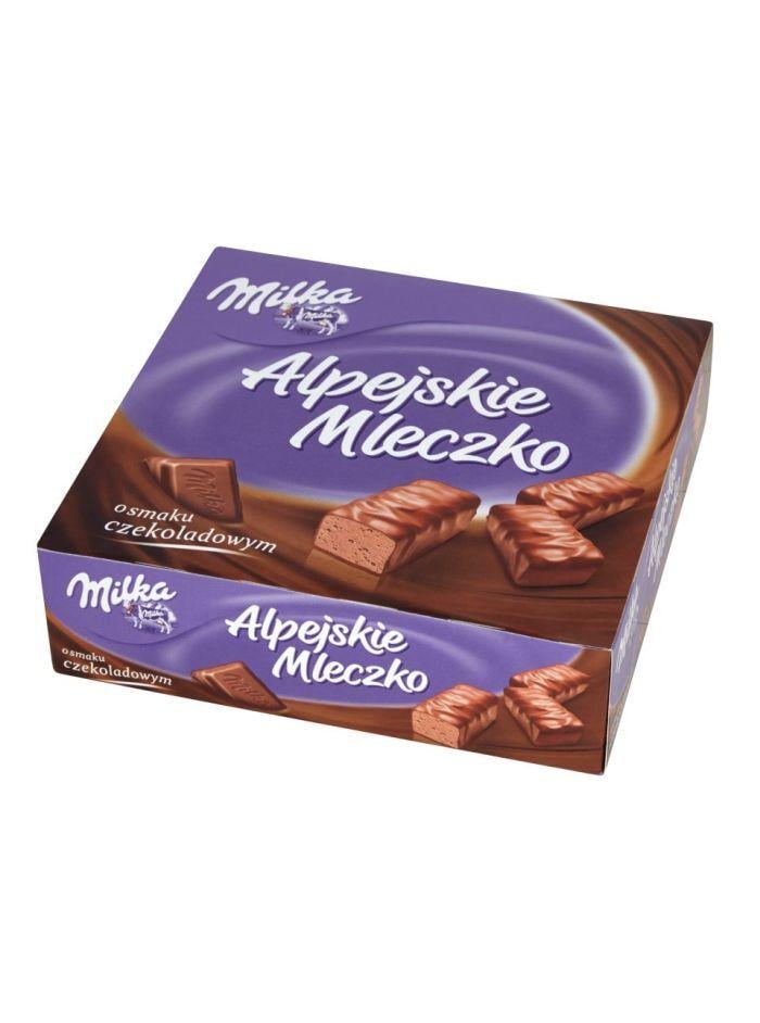 Шоколадні цукерки Milka Alpejskie Mleczko Choco з альпійським молоком 330 г