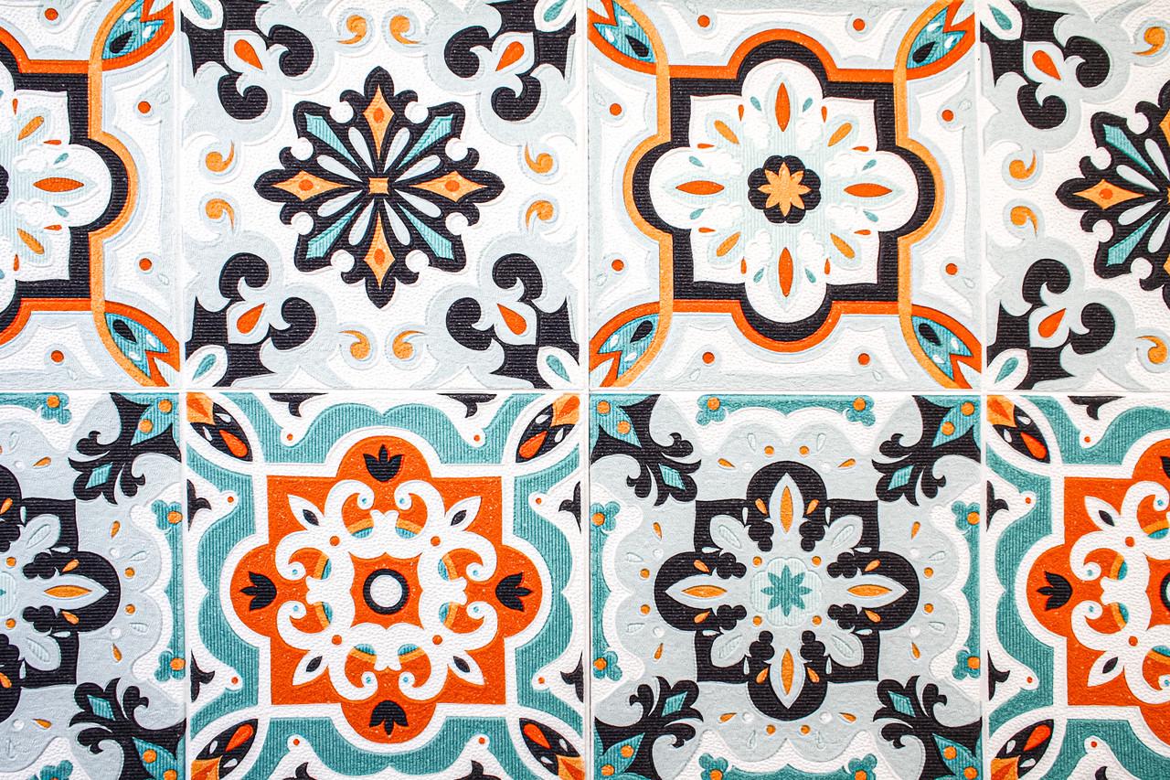 3D-панель самоклеюча декоративна з візерунком плитки Color Deco (PP5-038) - фото 3 3D-панель самоклеюча декоративна з візерунком плитки Color Deco (PP5-038) - фото 3