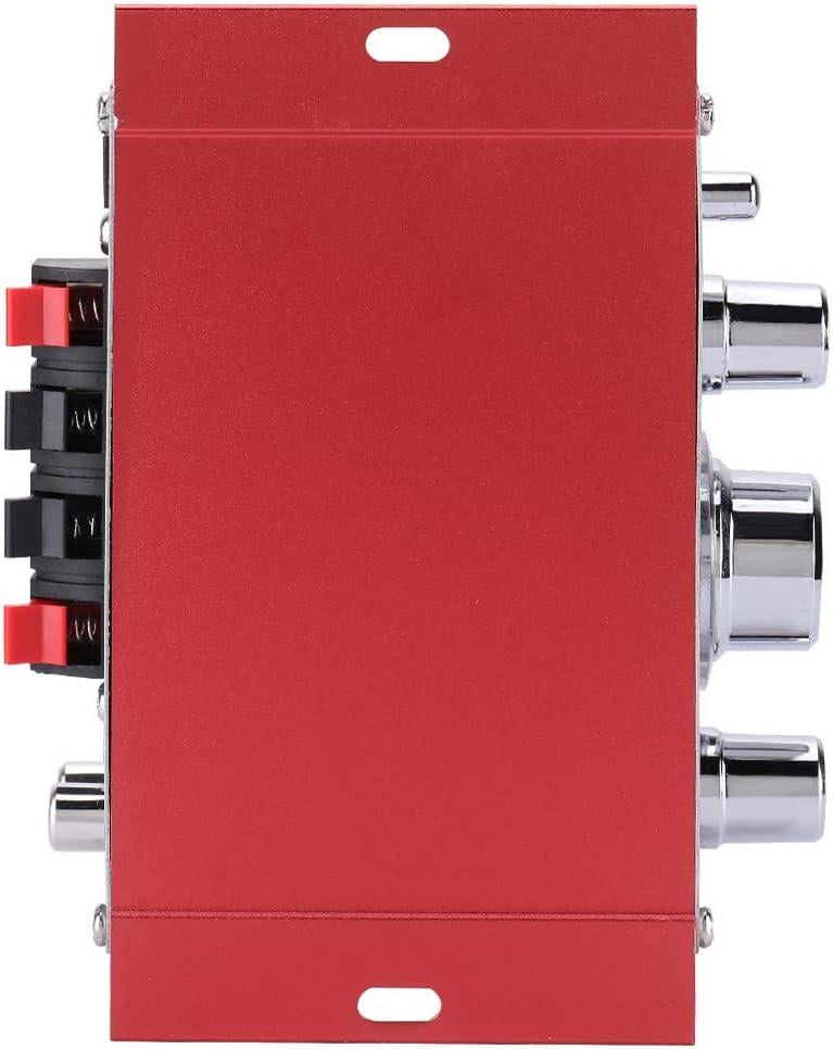 Підсилювач 400 Вт з RCA-входами-стерео/Hi-Fi звук живлення від USB Red (25622645) - фото 5 Підсилювач 400 Вт з RCA-входами-стерео/Hi-Fi звук живлення від USB Red (25622645) - фото 5