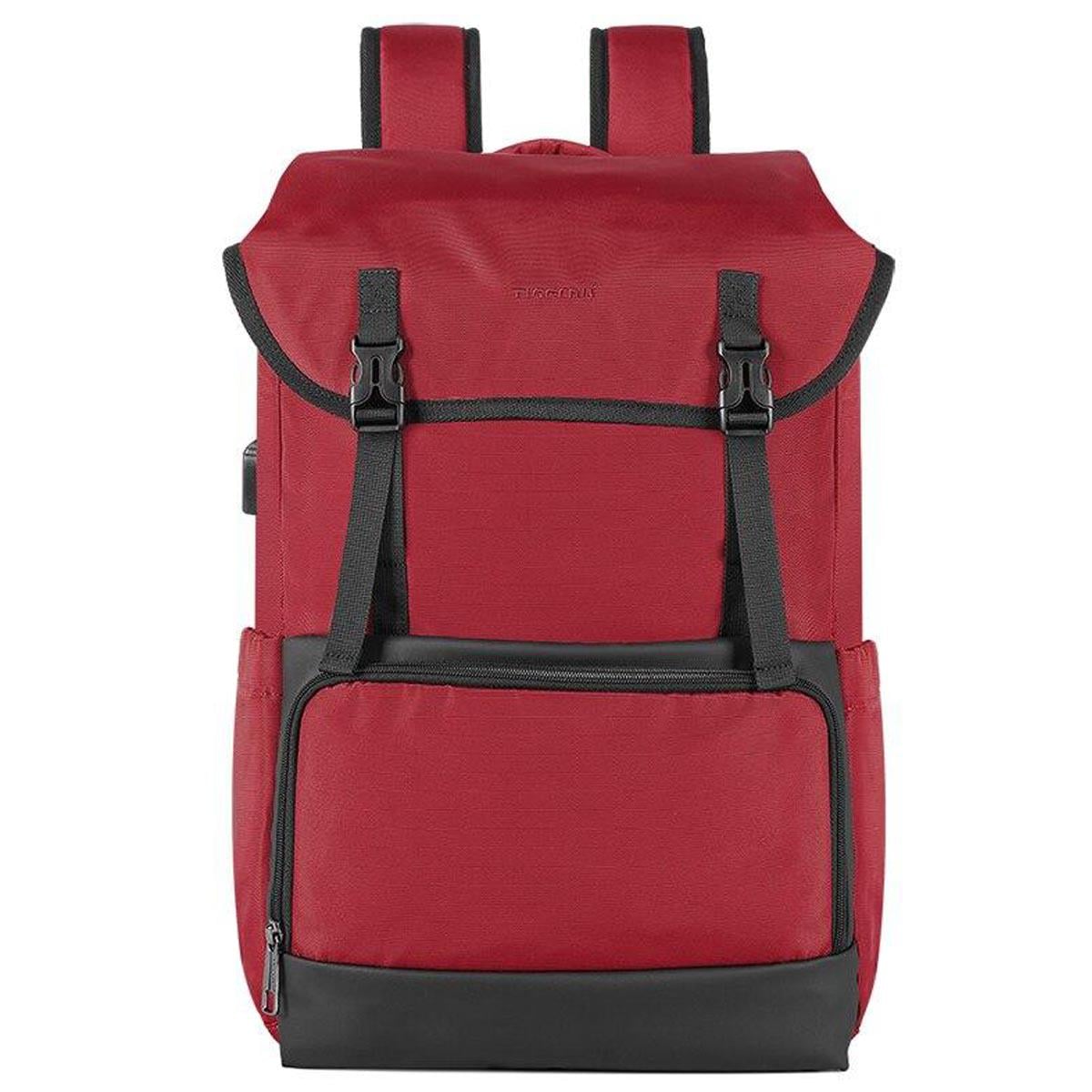 Рюкзак городской Tigernu T-B3909 для ноутбука кодовый замок в подарок 15.6» с USB 20 л Красный (TGN-T-B3909-2315)