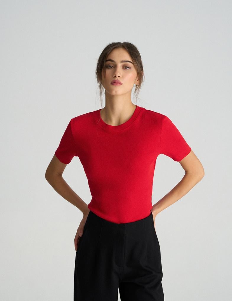 Футболка жіноча Diverse Nadianka IV L Червоний (5905384072993) Футболка жіноча Diverse Nadianka IV L Червоний (5905384072993)