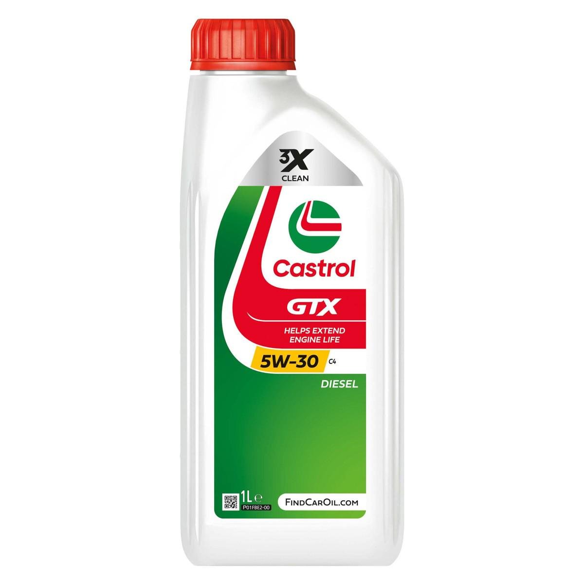 Моторна олива Castrol GTX C4 5W-30 1 л