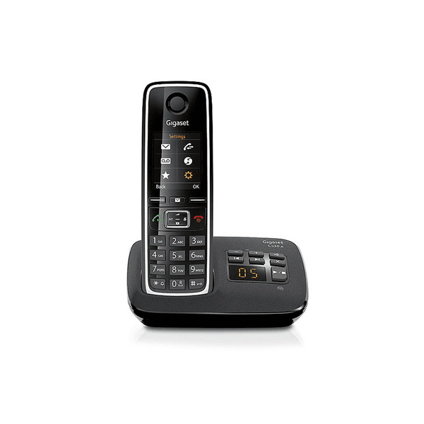 Радіотелефон DECT аналоговий Gigaset C530A Чорний (S30852-H2532-S301) - фото 2 Радіотелефон DECT аналоговий Gigaset C530A Чорний (S30852-H2532-S301) - фото 2