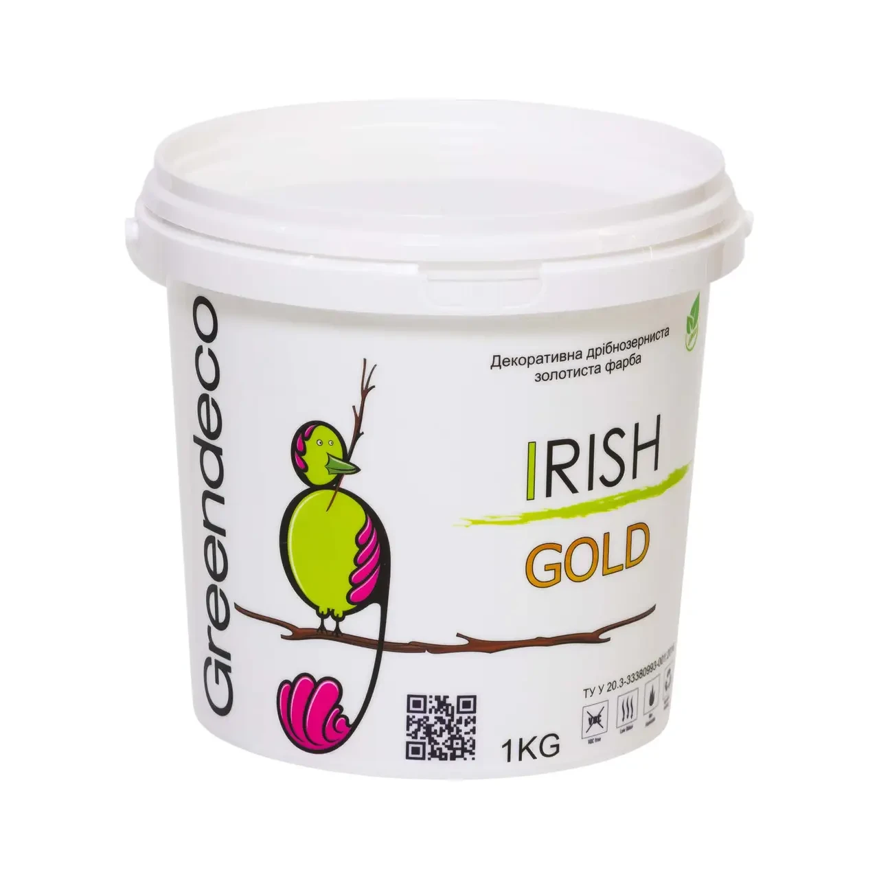 Краска декоративная Greendeco Irish Gold 1 кг - фото 1