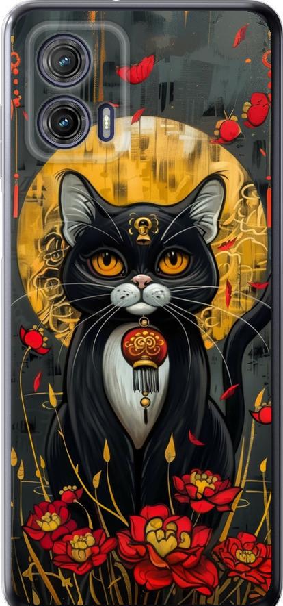 Чехол на Motorola G73 China Cat (6134u-3196-42517)
