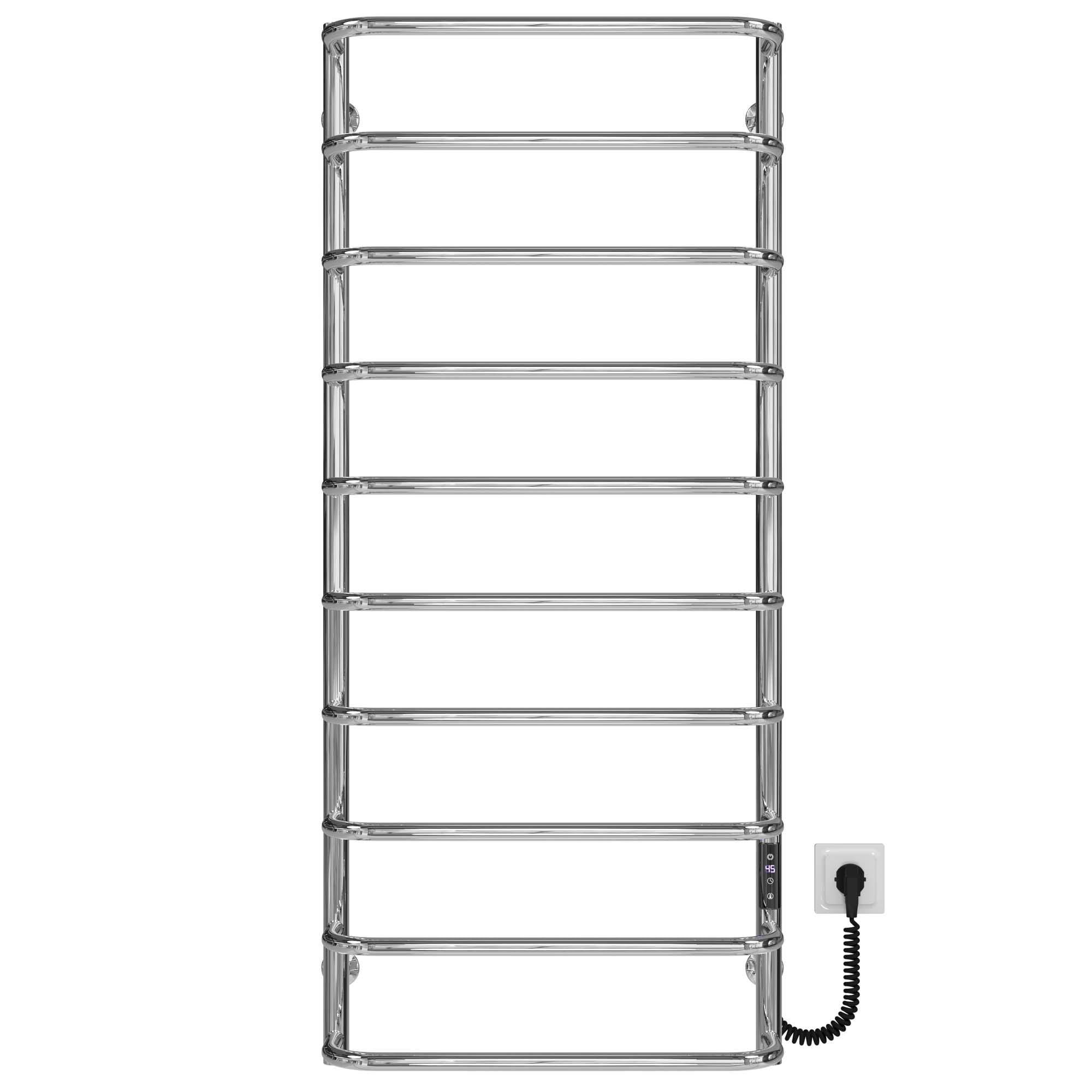 Рушникосушарка електрична Deffi Стандарт П10 JD03 праве підключення нержавіюча сталь 500х1200 мм Хром (C.SS.120.50.10.E.C.R.1)