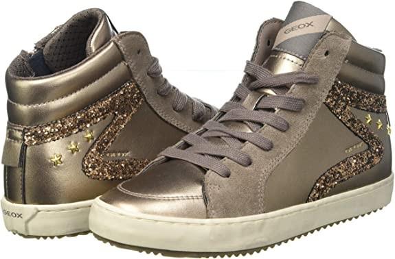 Хай топи Geox Girl´s J Kalispera B Sneaker EUR 39 Lead (7313808)