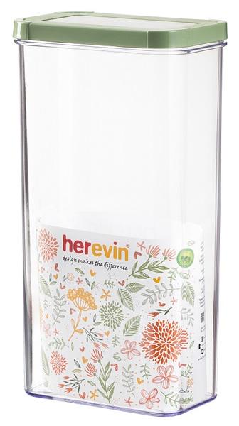Контейнер пластиковый Herevin Storage Canister-Green-Peach 3 л (UG-161209-100)