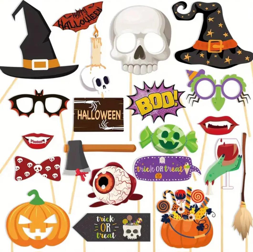 Бутафория на Хэллоуин 21 дет. One size Разноцветный (203943)