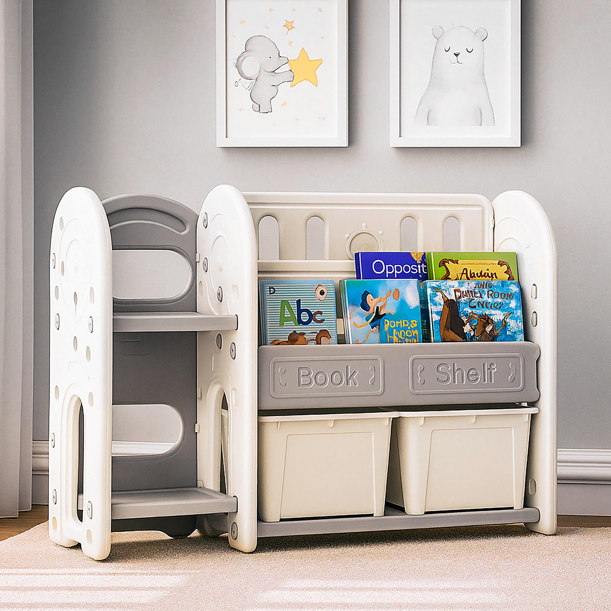 Стелаж Mealux Kubik White (KD-E053 White) - фото 2 Стелаж Mealux Kubik White (KD-E053 White) - фото 2