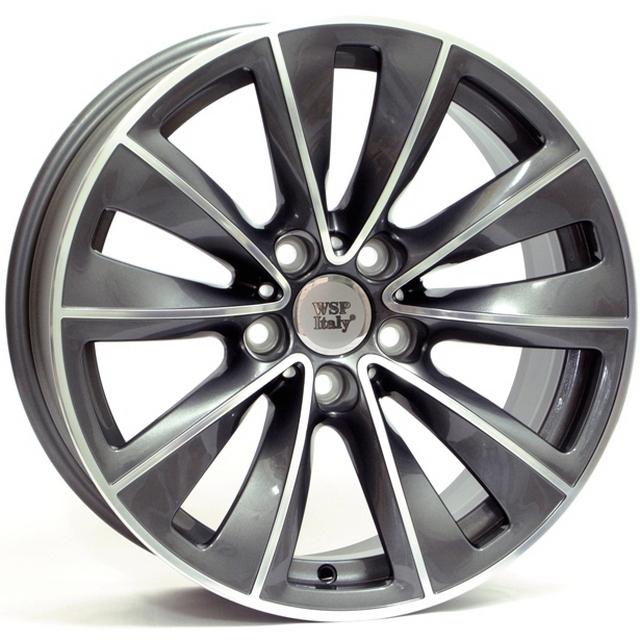 Литые диски WSP Italy BMW W668 Ricigliano 8x18 5x120 ET20 DIA74,1 Dark polished