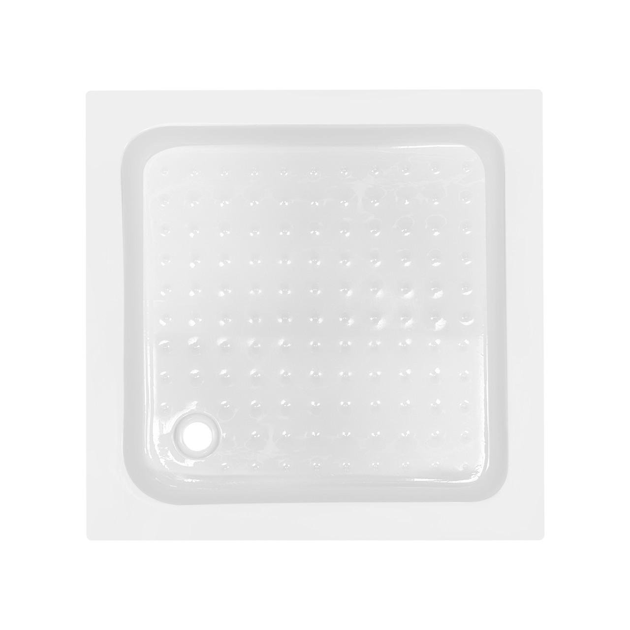 Душевой поддон Lidz Kapielka ST80x80х14 низкий квадратный (2657697434)