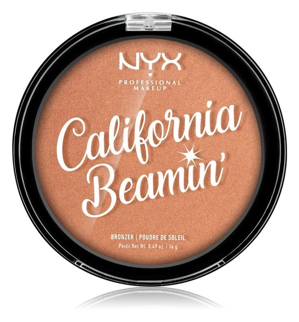 Бронзер NYX Professional Makeup California Beamin відтінок 06 Beach Bum 14 г (71172)