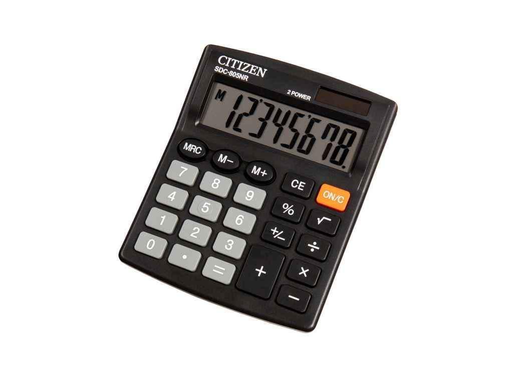 Калькулятор Citizen SDC-805NR 8 разрядов (829572)