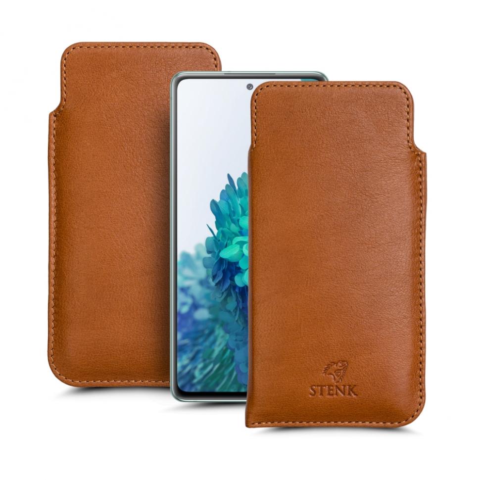 Футляр Stenk Elegance для Samsung Galaxy S20 FE Camel (68928)