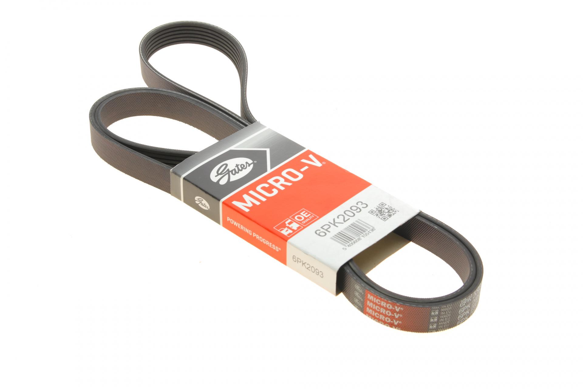 Ремень генератора GATES Honda Civic IX 1.6-1.8 11-/Mazda MPV II 2.5 V6 99-02 6PK2093 (6PK2093)