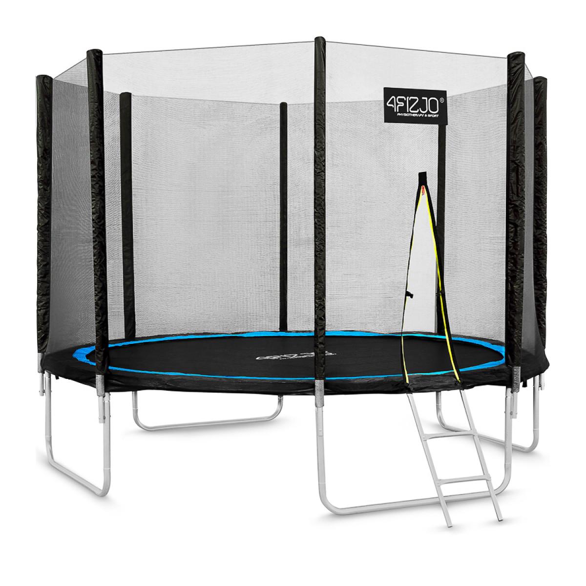 Батут с внешней сетью 4FIZJO 8FT 252 см - фото 3