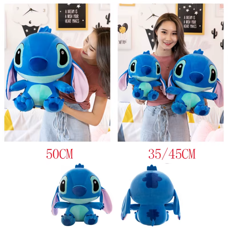 Іграшка-обіймашка плюшева Стіч 36 см (2519350965) - фото 5