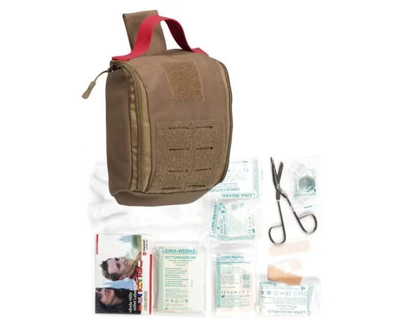Аптечка с содержимым Mil-Tec IFAK Laser Cut Coyote - фото 4