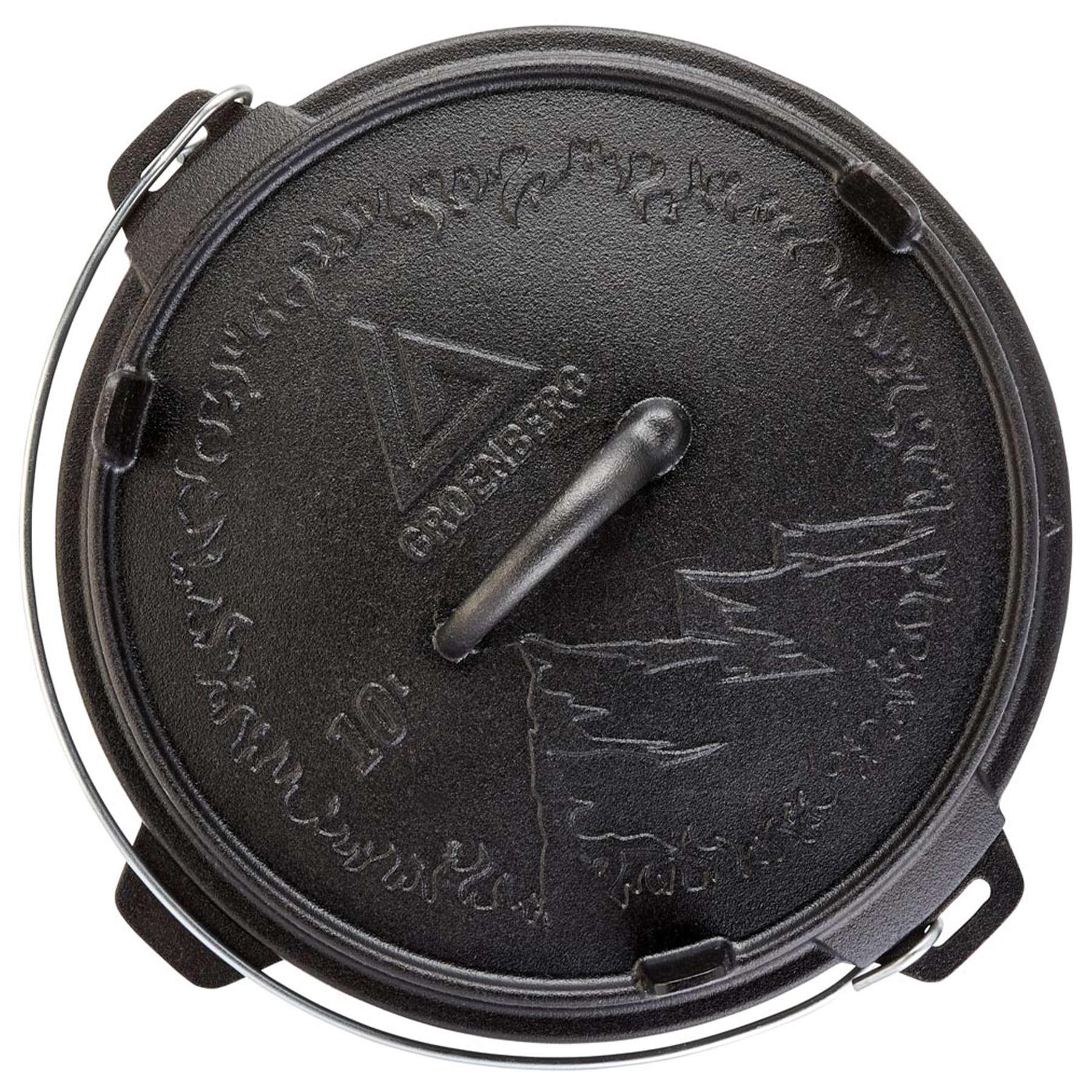 Казан з кришкою Groenberg Askja Pot 33 см/10 л Black (266018) - фото 4 Казан з кришкою Groenberg Askja Pot 33 см/10 л Black (266018) - фото 4