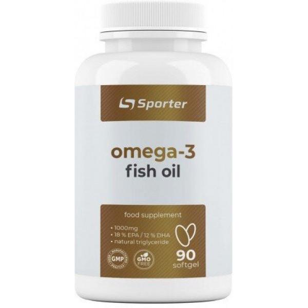 Риб'ячий жир Sporter Omega 3 1000 мг 90 софт гель