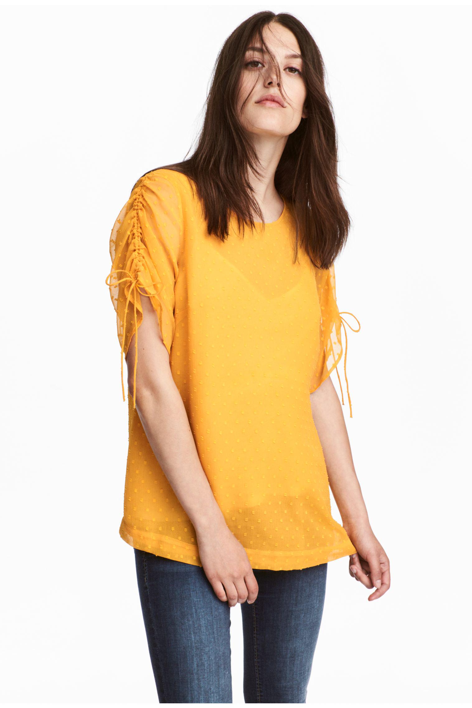 Блуза для вагітних M Жовтий (5102436RP21)