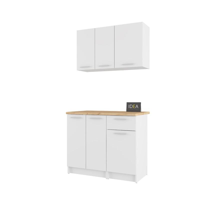 Готовий кухонний комплект Idea К-95 100 см Білий (33543399)