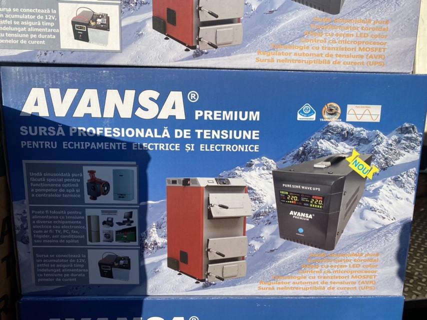 Источник бесперебойного питания AVANSA-500Va 300 W 12 V Инвертер преобразователь с правильной синусоидой - фото 3