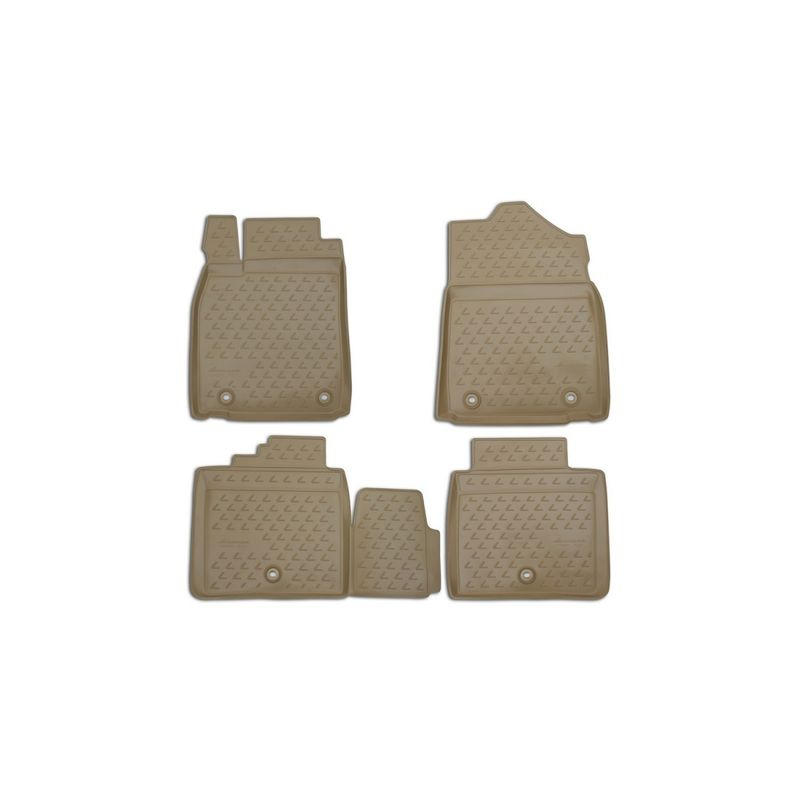 Килимки автомобільні у салон Novline для Camry 07/2006-2012/2011 поліуретан Чорний (NLC.48.02.212k)