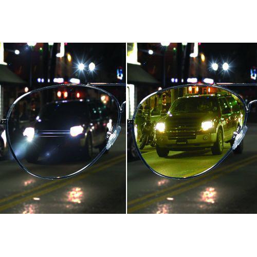 Окуляри антифари для нічного водіння противідблискуючі авіатори Night View Glasses Жовтий (507223) - фото 5