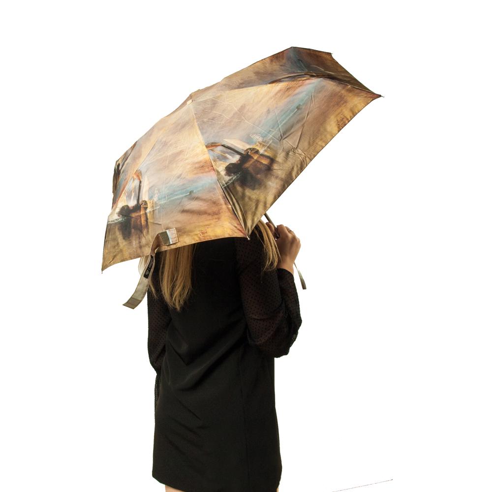 Зонт женский мини Fulton The National Gallery Tiny-2 L794 Fighting Temeraire (L794-031926) - фото 8